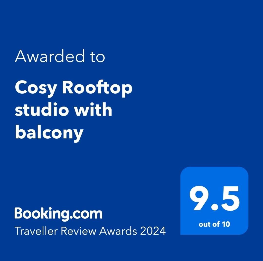 Cosy Rooftop Studio With Balcony เบลเกรด ภายนอก รูปภาพ